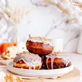 Pączki z kremem ciasteczkowym