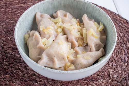 Bezglutenowe pierogi gryczano ryżowe