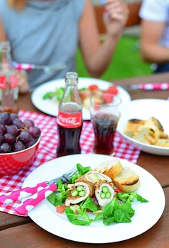 Grillowane roladki ze schabu nadziewane szynką i szparagami (i lub awokado)