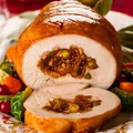 Wykwintny indyk w nowej odsłonie! Soczysta rolada z figami i pistacjami na obiad lub świąteczny stół!