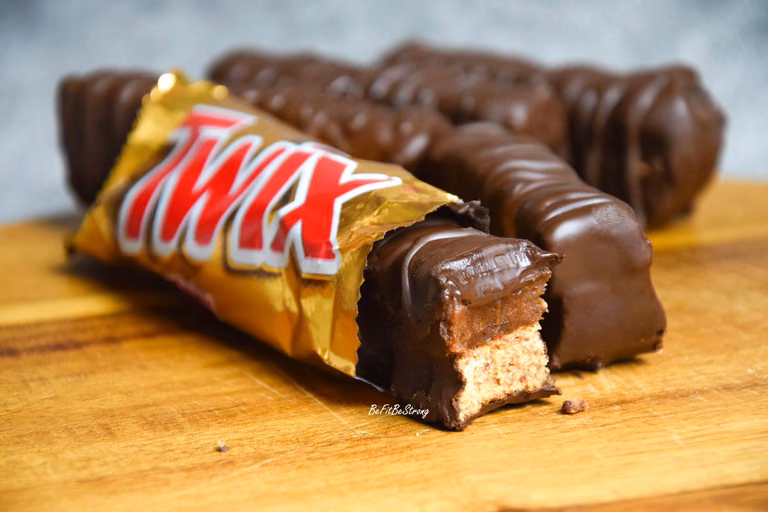 Zdrowe batony TWIX - bezglutenowe i wegańskie