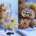 Ciasteczka owsiane z czekoladą i bananami