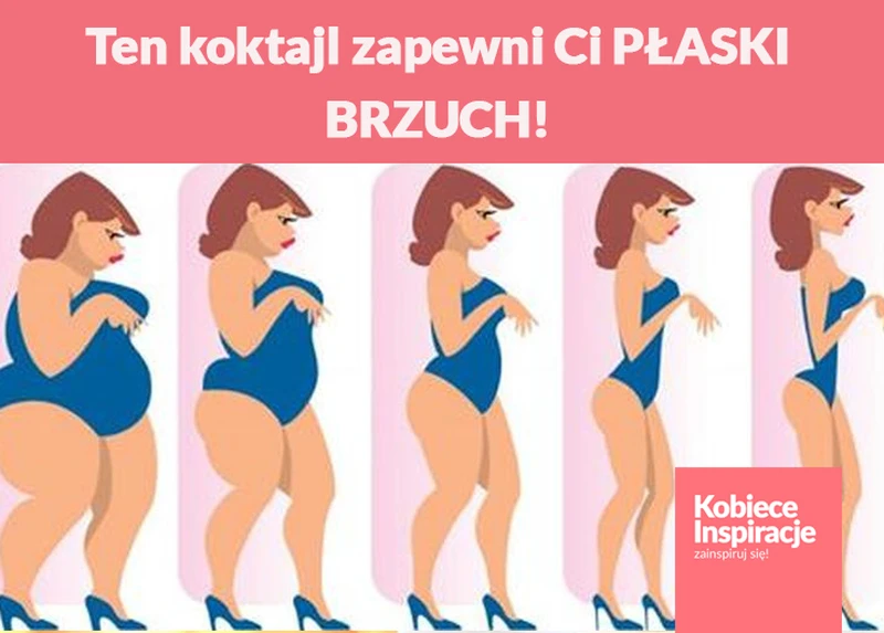 Ten koktajl zapewni Ci PŁASKI BRZUCH!