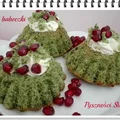 Szpinakowe babeczki