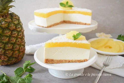 Kokosowo-ananasowy sernik na zimno – La grande piccola cuoca