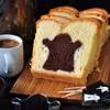 BABKA WANILIOWO CZEKOLADOWA Z DUSZKIEM HALLOWEEN