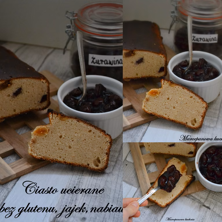CIASTO UCIERANE (bez glutenu, jajek, nabiału)