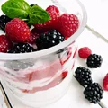 Fit deser z owocami