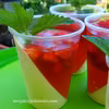 Panna cotta z truskawkami