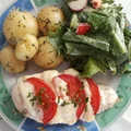 Indyk Caprese