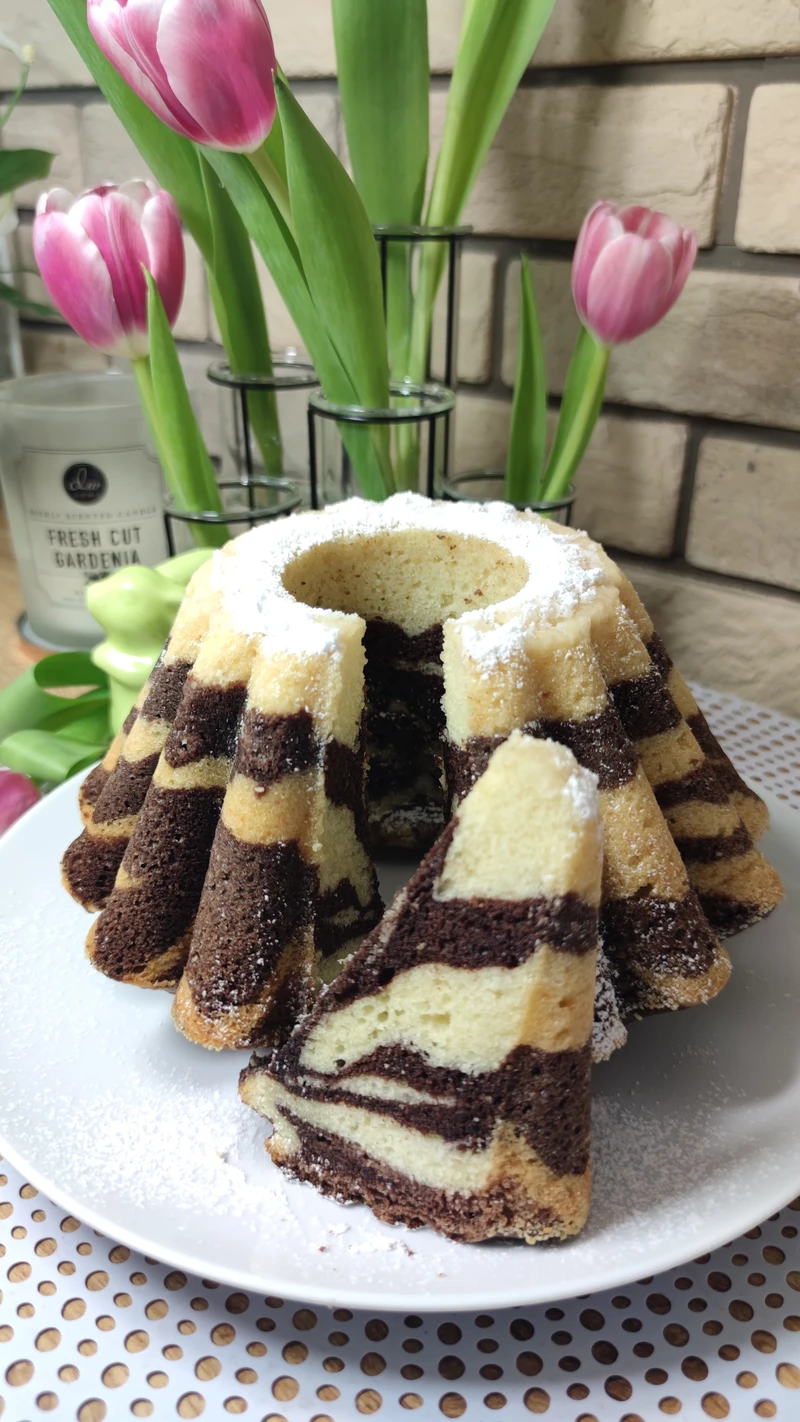 Babka marmurkowa - prosty przepis
