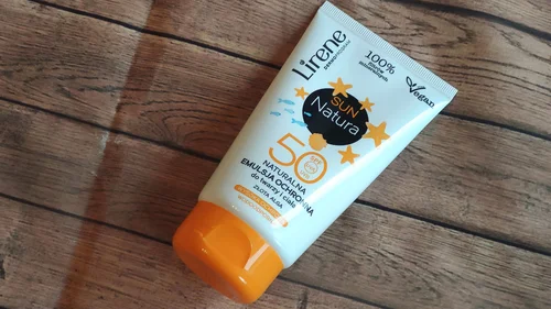 Krem Lirene Sun Natura SPF 50+ •