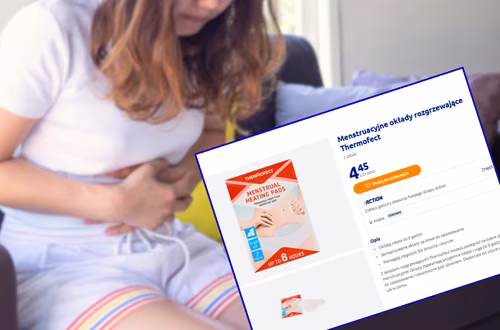 Ten gadżet z Action za 4 zł powinna znać każda kobieta! Dyskretny, założysz kiedy chcesz -  do 8 h ulgi od bólu i skurczy