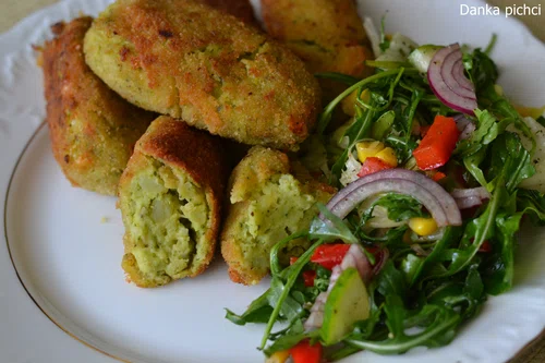 Krokiety ziemniaczano-brokułowe