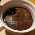 Czekoladowy 'Lava cake' z płynnym środkiem (Low carb)