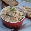 Pasta z wędzonej makreli z jajkiem i cebulką
