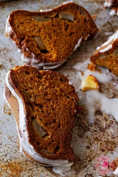 Babka dyniowa z jabłkami