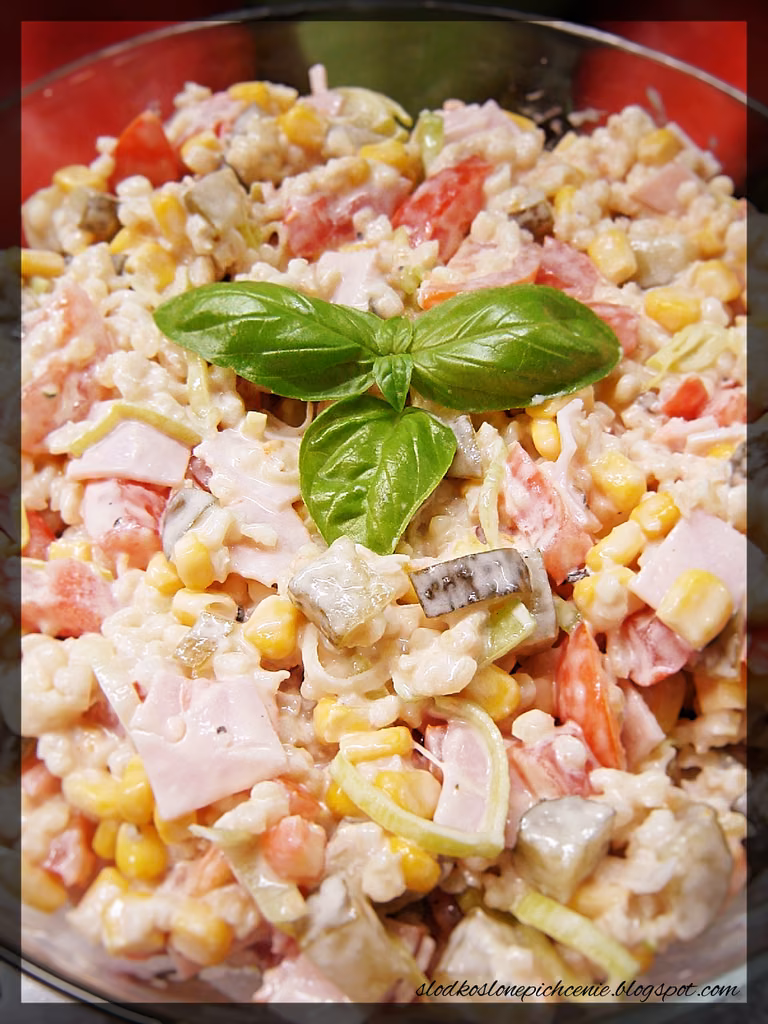 Sałatka z kaszą bulgur