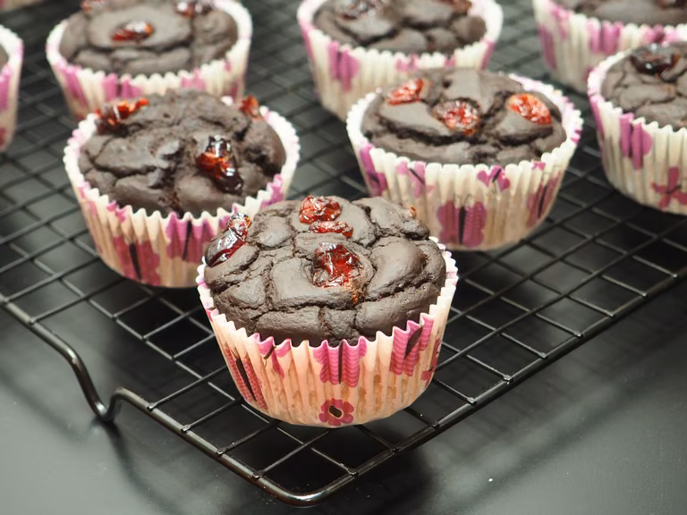 CZEKOLADOWE MUFFINKI Z FASOLI