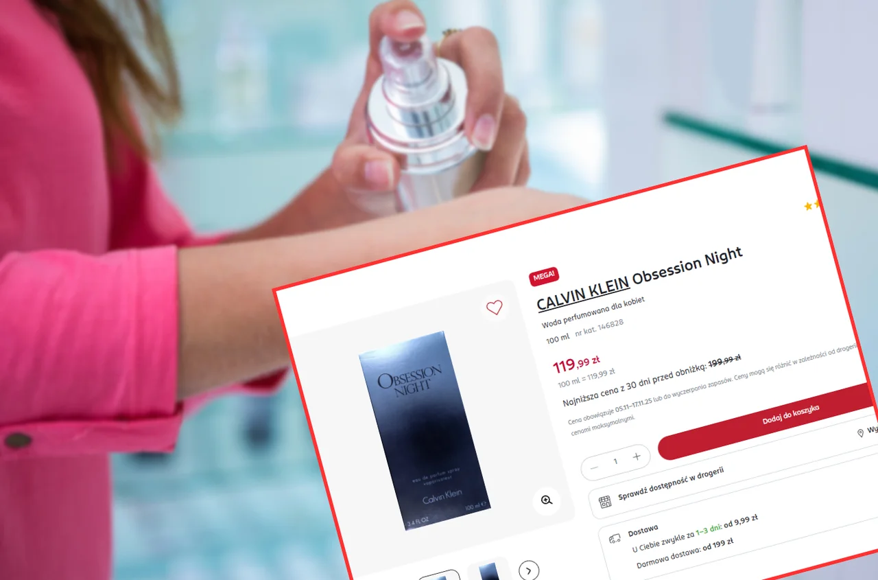 Rossmann zaszalał i przecenił kultowe perfumy aż o 80 zł! Są trwałe i pachną obłędnie - super opcja na prezent