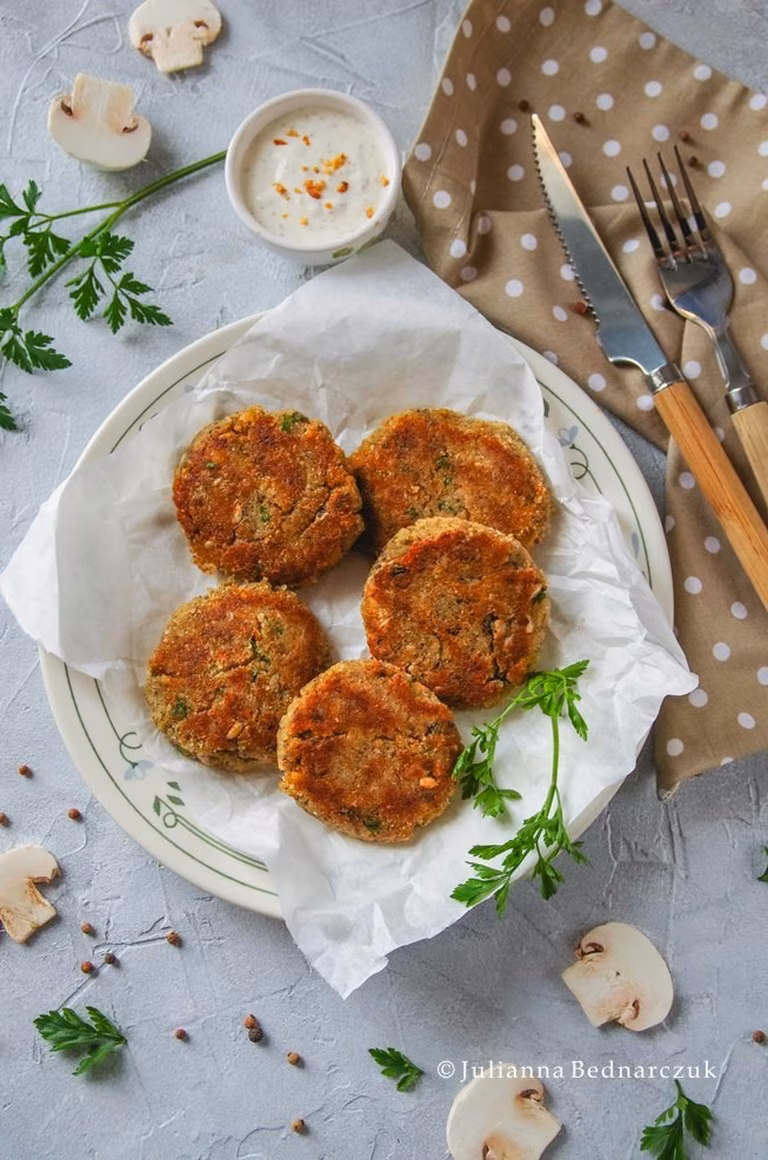Kotlety pieczarkowe
