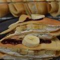 Naleśniki z twarogiem i bananami