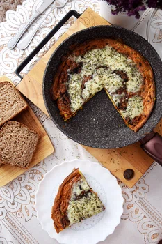 Omlet paprykowo-serowy!