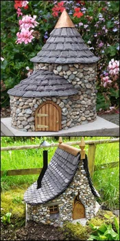 Mini domek w ogrodzie;)