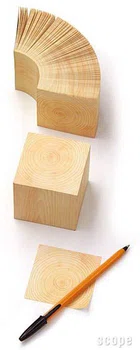 Kartki imitujące drewno
