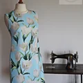 Sukienka w tulipany