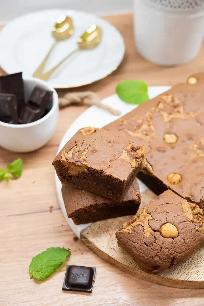 Brownie z masłem orzechowym - Przepis od Po Prostu Pycha
