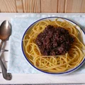 SPAGHETTI Z KASZANKĄ