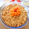 Crumble z morelami, płatkami owsianymi i migdałami