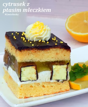 cytrusek z ptasim mleczkiem