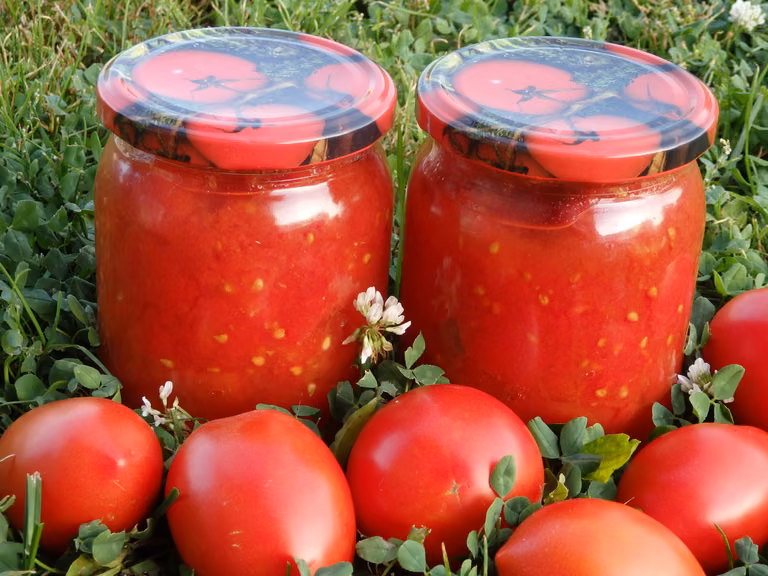 Pomidory krojone na zimę