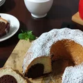 Babka na białkach z majonezem.