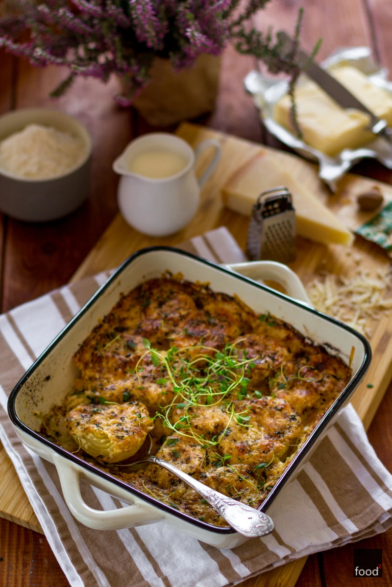 Gratin de l'oignons - francuska zapiekanka z cebuli
