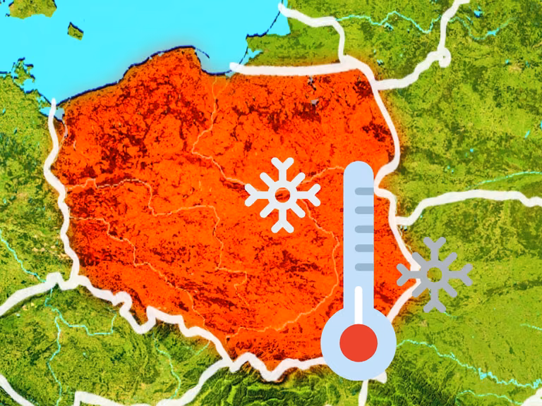 Atak zimy w Polsce. Odczuwalna temperatura -35,55 stopni Celsjusza!