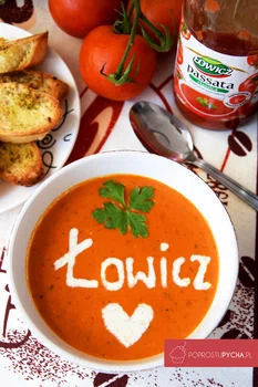 AKSAMITNA POMIDOROWA Z PASSATY POMIDOROWEJ ŁOWICZ!