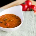 Zupa pomidorowa z kaszą manną