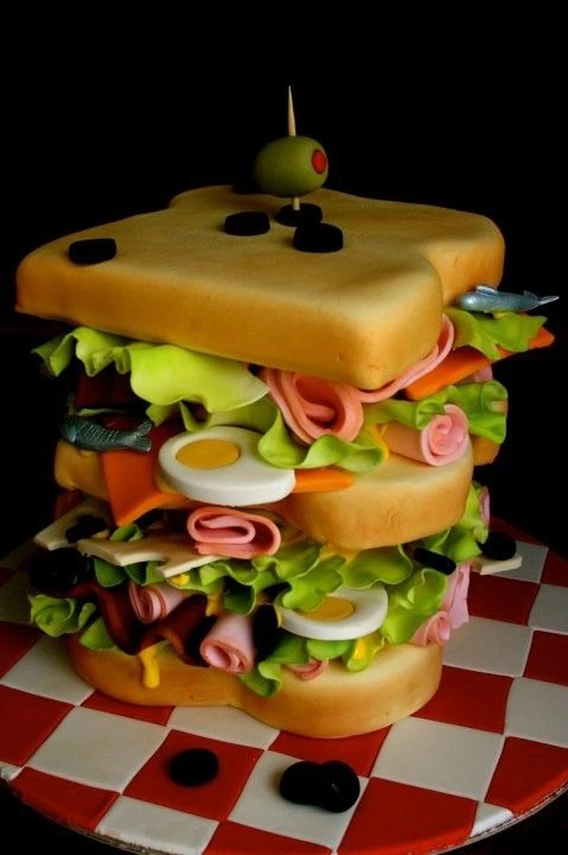 Tort kanapka