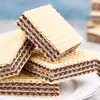 Wafle z mlekiem w proszku