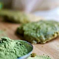 Kruche Ciastka z Zieloną Herbatą Matcha