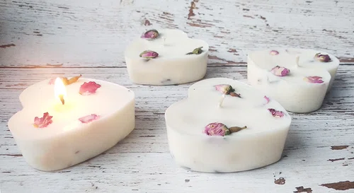 Jak zrobić pachnące świeczki sojowe z kwiatami – Pomysły na Walentynki cz.3