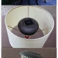 Lampa z panelem słonecznym