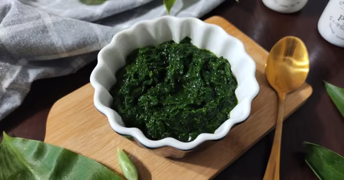 Pesto z czosnku niedźwiedziego.