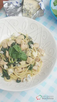 Spaghetti z kurczakiem