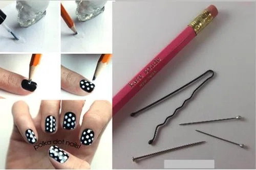 Paznokcie w kropeczki