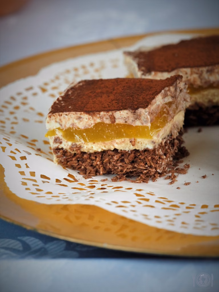 Keto delicja czekoladowo - pomarańczowa