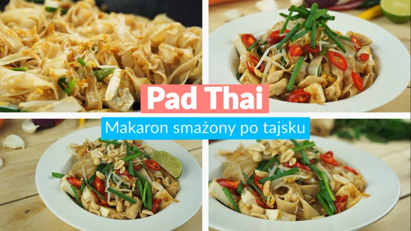 Pad Thai makaron smażony po tajsku